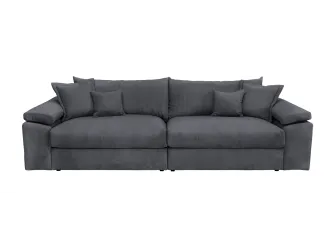 Big-Sofa, Mega-Sofa XXL in Cord, Breite 303 cm, mit Federkern & 4 Zierkissen