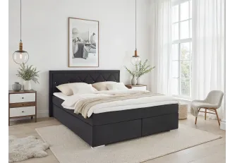 Alfie-Boxbett H4, 180 x 200 cm, inkl. Bettkasten