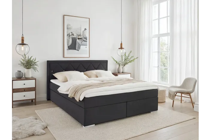 Alfie-Boxbett H4, 180 x 200 cm, inkl. Bettkasten