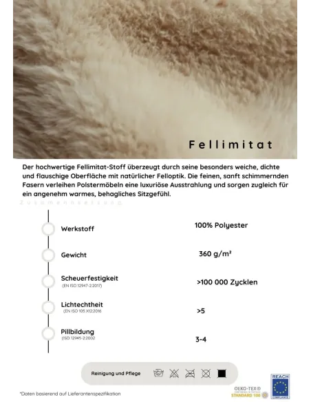 FLORI - Rahmenbett, 180 x 200cm, ohne Lattenrost